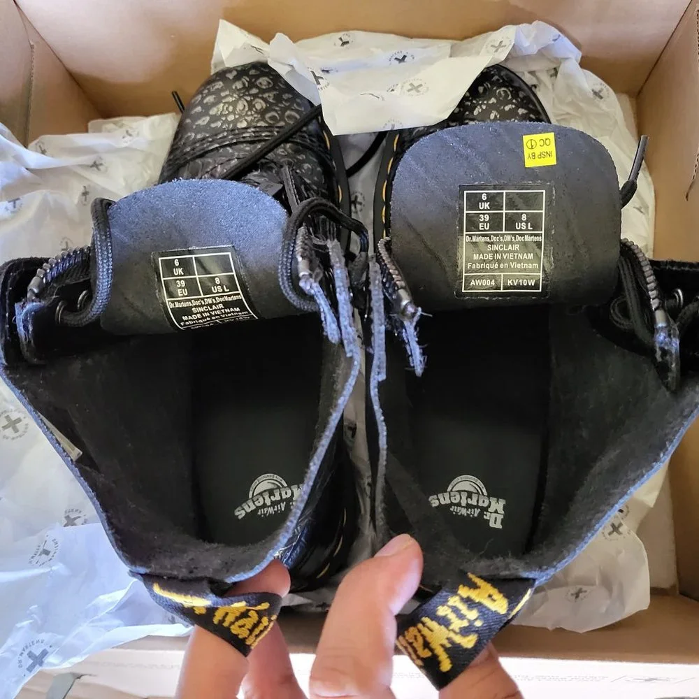 Dr. Martens Wild Croc Sinclair boots - Picture 9 of 16